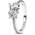 Produktbild: Pandora Fingerring PANDORA Disney Stitch Ring aus 925er Silber mit Zirkonia silberfarben 56