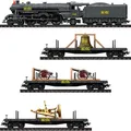Produktbild: Märklin 39966 AC/DC H0 Dampflok Black Ice + 48837 + 46270 + 46930 SET + Neu