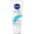 Produktbild: Beiersdorf AG NIVEA Soft Hautpflege-Creme, Feuchtigkeitscreme mit Vitamin E & Jojoba-Öl, 75 ml - Tube 89057