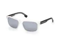 Produktbild: BMW Motorsport Herren Sonnenbrille BS0019 26C Weiß / Grau verspiegelt  59-16-140