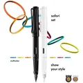 Produktbild: LAMY Safari Füllhalter Set Multicolor Feder M | 2 Stück Füllhalter schwarz + wei