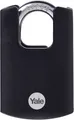 Produktbild: YALE Y121B/40/125/1 Vorhängeschloss 50mm Schwarz Schlüsselschloss