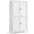 Produktbild: Vasagle Badezimmerschrank 4 Türen 30 cm x 60 cm x 110 cm Weiß