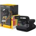 Produktbild: Polaroid Everything Box Flip Sofortbildkamera, analog, Format 79 x 79 mm, schwarz, mit Bluetooth und Film