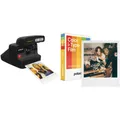 Produktbild: Polaroid Flip Schwarz + Farbfilm Bundle (8 Fotos Inbegriffen)