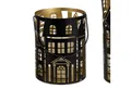 Produktbild: formano Windlicht Häuser, Farbe: Schwarz, Motiv: Häuser