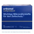 Produktbild: Orthomol Cellprotect ist ein Nahrungsergänzungsmittel. Es enthält wichtige Mikronährstoffe. Mit Spermidin.