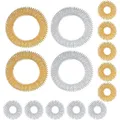 Produktbild: Massageringe 14 Stück Set mit 10 Fingerringen und 4 Armbändern aus Kupferdraht