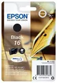 Produktbild: Epson 16 C13T162141012 originale Druckerpatronen Schwarz 5,4 ml 175 Seiten