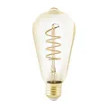 Produktbild: E27 Lampe dimmbar Spiral LED Retro Glühbirne Vintage Deko Leuchtmittel amber ...