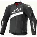 Produktbild: Alpinestars T-GP Plus R V4 Airflow, Textiljacke - Schwarz/Weiß - M