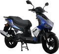 Produktbild: Motorroller Mustang FI 50 ccm 45 kmh EURO 5 blau-grau