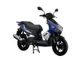 Produktbild: Alpha Motors Motorroller Mustang FI 50 ccm 45 kmh EURO 5 blau-grau