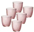 Produktbild: 6 Wassergläser Saftgläser Whiskybecher 29cl Line Rosa Bormioli Rocco