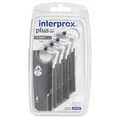 Produktbild: interprox plus X-maxi soft grau Interdentalbürsten, Zwischenraumbürsten, 6 Stück