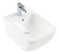Produktbild: Villeroy & Boch Venticello Bidet wandhängend mit Hahnloch mit Überlauf - Weiß Alpin mit CeramicPlus - 441100R1