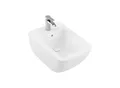 Produktbild: Villeroy und Boch Venticello Wand-Bidet 441100R1 37,5 x 56 cm, mit Hahnloch, mit Überlauf, weiß C-plus