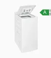Produktbild: Waschmaschine Toplader 7,5kg A weiß schmal 1200U/min Edelstahl LTO1207-030A