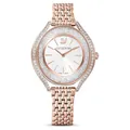 Produktbild: SWAROVSKICrystalline Aura Uhr Schweizer Produktion, Metallarmband, Roséfarben, R