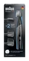 Produktbild: Braun PrecisionTrimmer PT5010 in silber mit 2 Trimmaufsätzen, trimmen stylen