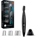 Produktbild: Braun PT5010 Präzisionstrimmers 2 Trimmaufsätze abwaschbar präzise Stylen