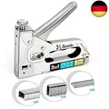 Produktbild: Bamda Handtacker, 3 In 1 Robuster Leistungsstarker Holztacker mit 3000