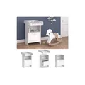 Produktbild: Vicco Wickeltisch Wickelkommode Wickelschrank Leo Wickelaufsatz Schublade Weiß