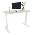 Produktbild: Schreibtisch höhenverstellbar elektrisch 140x70 cm Memory Funktion hjh OFFICE