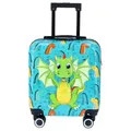 Produktbild: TheTrueC Kindertrolley 4 Rollen Dino Rosa