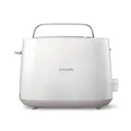 Produktbild: Philips Toaster – 2 Toastschlitze, 8 Stufen, Brötchenaufsatz, Auftaufunktion, Liftfunktion, Abschaltautomatik, weiß (HD2581/00)