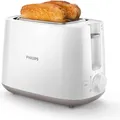 Produktbild: Philips Toaster HD2581/00 | 2-Scheiben | 830W | 8 Bräunungsstufen | integrierter Brötchenaufsatz | Auftaufunktion | Weiß