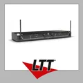 Produktbild: LD Systems U308 R2 - Dual Empfänger - 863 - 865 MHz + 823 - 832 MHz