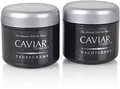 Produktbild: 2x 125ml Anti-Aging KAVIAR EXTRAKT Gesichtscreme, Tagescreme und Nachtcreme Set, Feuchtigkeitspflege, Feuchtigkeitscreme für Gesicht