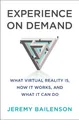 Produktbild: Jeremy Bailenson Experience on Demand (Gebundene Ausgabe)