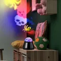 Produktbild: Tischlampe Schlafzimmerlampe Tischleuchte LED Halloween RGB Farbwechsel H 10,5cm