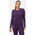 Produktbild: DANISH ENDURANCE Funktionsshirt Merino Langarm Shirt, weich & temperaturregulierend, Funktionsunterwäsche lila S