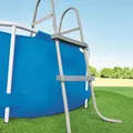 Produktbild: Bestway Leiter Poolleiter 84cm - Grau Leiter Pool Flowclear (58430) Neu OVP✅