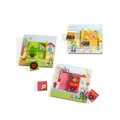Produktbild: HABA 2012390001 - Legespiel Fahrzeuge, 15-teilig, Holz