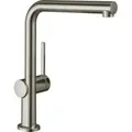 Produktbild: hansgrohe Spültisch-Einhebelmischer Talis M54-270 Ausziehauslauf, 1jet, Edelstahl Finish