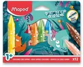 Produktbild: MAPED Jungle Fever Jumbo dreieckig, 12 Farben
