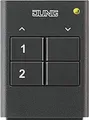 Produktbild: Jung eNet Funk-Handsender FMHS2 - 2-fach, 3 V DC, max. 20 mW, 868.0 - 868.6 MHz
