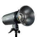 Produktbild: Walimex pro Campaigner 600 HS Studioblitz mit integriertem 2,4 GHz Empfänger, Blitzgerät 600 Ws mit Reflektor, Fotoblitz mit schneller Abbrennzeit, LED-Einstelllicht und Bedienpanel