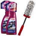 Produktbild: Sonax Xtreme Felgenreiniger Plus 2x750ml säurefrei inkl. Mikrofaser Felgenbürste