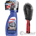 Produktbild: 750ML SONAX XTREME FELGENREINIGER PLUS + SONAX FELGENBÜRSTE ULTRA SOFT PFLEGE