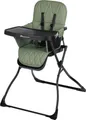 Produktbild: Bebeconfort Lily, Babyhochstuhl, 6 Monate-3 Jahre, 9-15 kg, ultrakompakt faltbar, leichter Hochstuhl (4 kg), leicht zu reinigen, Mineral Green