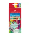 Produktbild: Faber-Castell Buntstift FABER-CASTELL Colour GRIP Buntstifte, (packung, 24-tlg., Buntstifte)