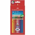 Produktbild: Faber-Castell 24 ColourGrip Wasservermalbare Buntstifte