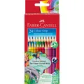 Produktbild: Faber Castell Colour Grip Farbstifte Buntstifte 24 Farben wasservermalbar