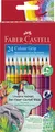 Produktbild: 24 FABER-CASTELL Dreikant-Buntstifte Colour GRIP, 24er Etui