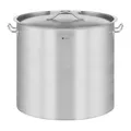Produktbild: Royal Catering Kochtopf Induktion 48 L Ø 40 cm mit Deckel Edelstahl-Topf Induktionsherd-Topf Induktionskochtopf Edelstahltopf